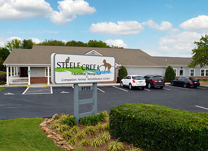 steele creek exterior sign